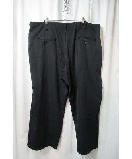 15aw yohji yamamoto pour homme ワイド クロップドパンツ（HY-P02-100）
