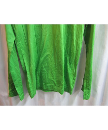 Y-3 yohji yamamoto 黄緑 ロゴプリントデザインTシャツ 3T-2