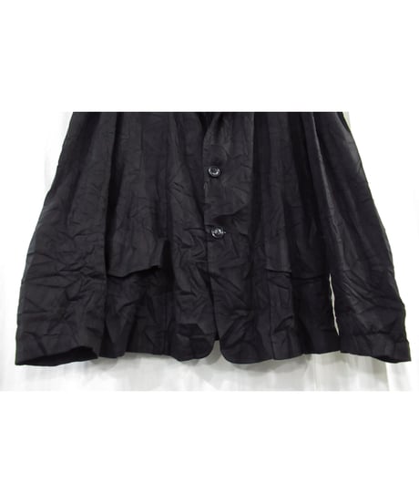 19ss yohji yamamoto pour homme シワ加工 麻混 コットンジャケット（HH-J07-004）