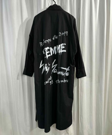 BLACK Scandal yohji yamamoto スペアカラー ロングブラウス（NH-B29-001）