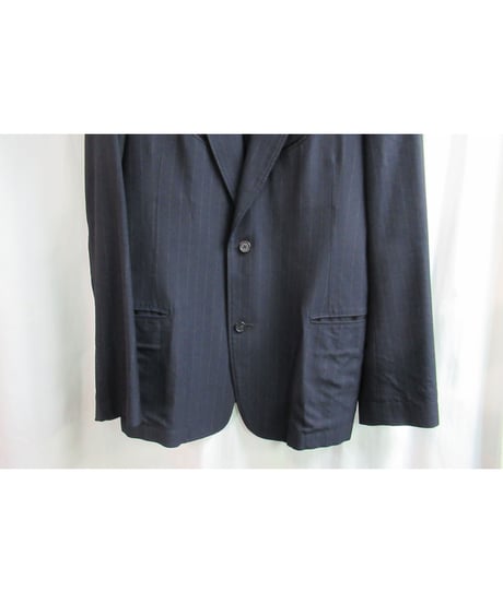 02aw Y's for men yohji yamamoto ストライプデザインジャケット ME-J21-110