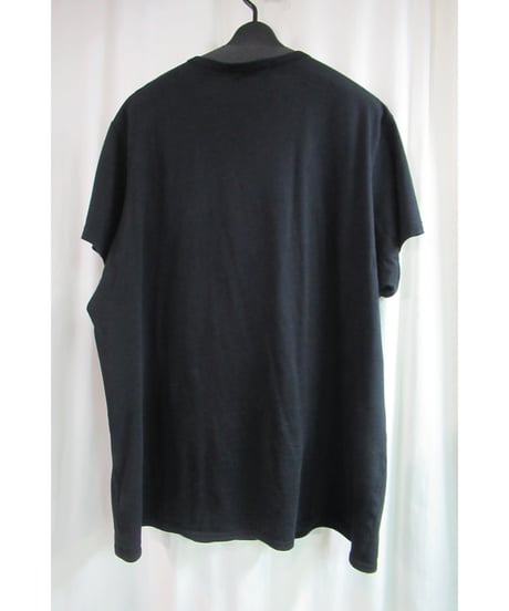 18ss yohji yamamoto pour homme 黒 襟デザインカットソー HW-T74-086