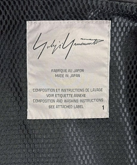 2008SS yohji yamamoto femme ダブルジップショートブルゾン（FM-J32-037）