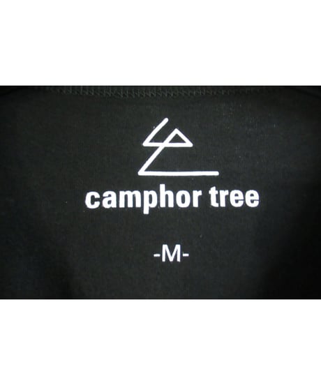 camphor tree 黒 ステリブデザインカットソー M size