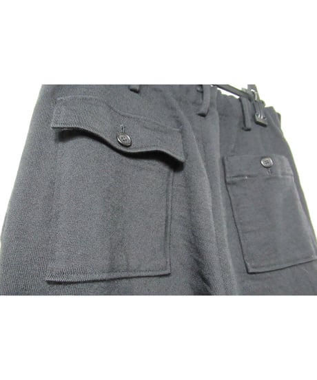 Y’s for men yohji yamamoto バックポケットデザイン シンプルニットパンツ（MN-T82-157）