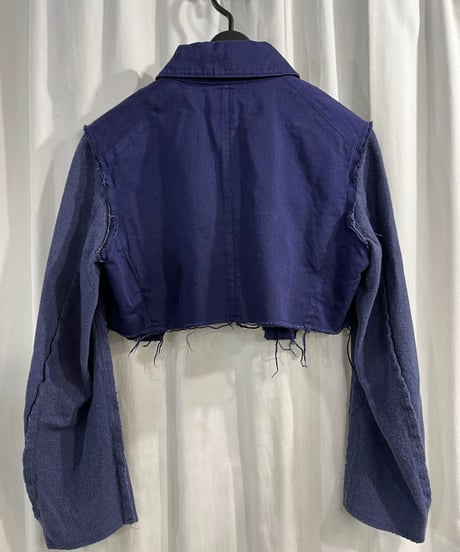 COMME des GARCONS 袖切替えショートブルゾン（W5J025）