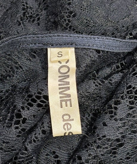 AD1992 COMME des GARCONS レース半袖ワンピース（GO-05034S）