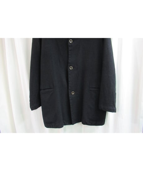 美品 00aw yohji yamamoto pour homme 縮絨 襟ニットデザインジャケット HT-J10-150 ③