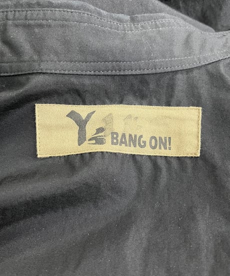 Y's BANG ON! yohji yamamoto 肩章付きシャツ（YW-B77-071）