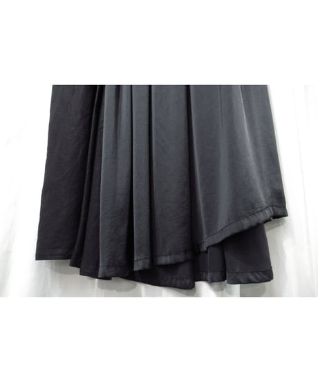 Y’s yohji yamamoto 素材切り替えデザイン ロングスカート（YX-S06-816）