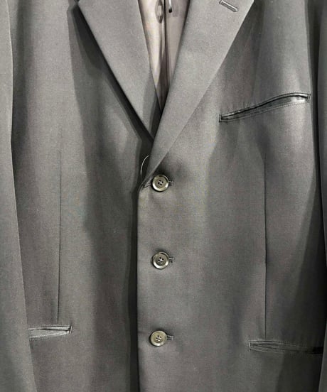 2009SS yohji yamamoto pour homme 3釦セットアップスーツ（HV-J44-100）