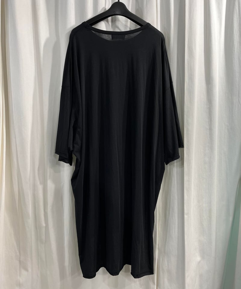 2020SS yohji yamamoto pour homme スリットロング半袖Tシャツ（