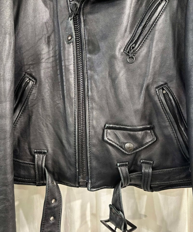 Y's X Schott yohji yamamoto 羊革ライダースジャケット(YD-Y92 Y's X Schott yohji yamamoto 羊革ライダースジャケット(YD-Y92