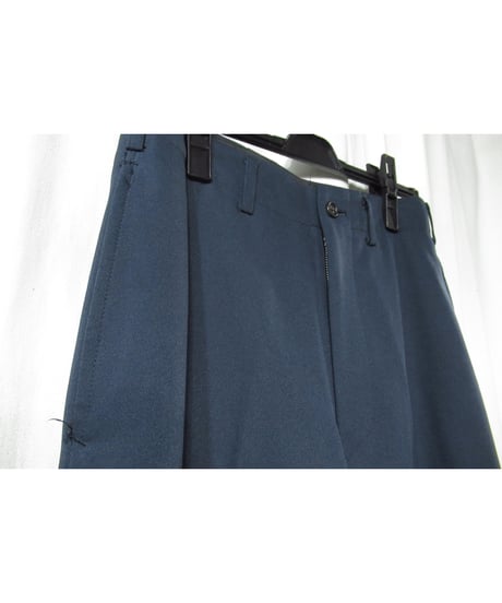 80’s yohji yamamoto pour homme vintage 紺 シンプルテーパードパンツ（HP-2）