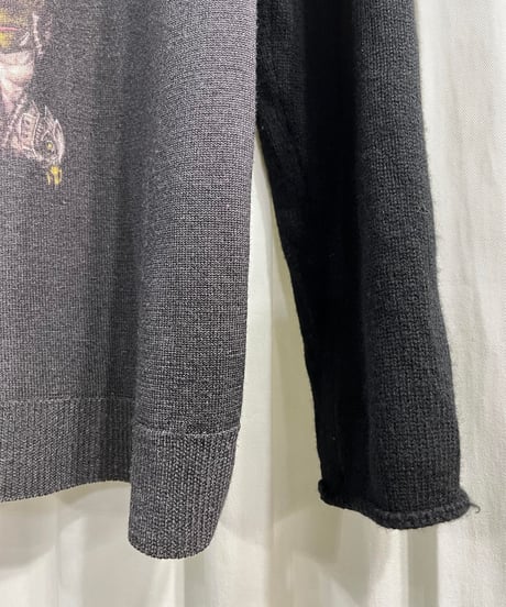 2014AW yohji yamamoto pour homme デザインセーター（HF-K08-194）