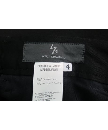 Y's for men yohji yamamoto シンプルストレートパンツ MY-P14-216