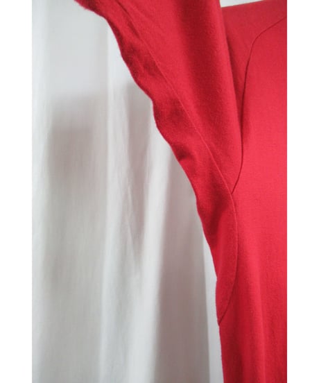 yohji yamamoto pour homme 赤 シンプルカットソー HC-3