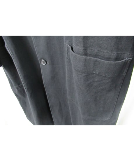 19aw yohji yamamoto pour homme スリーブデザイン スタンドカラー ロングコート（HC-C07-200）