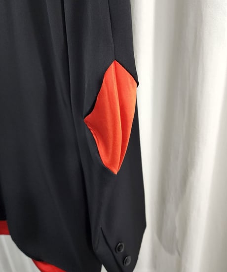 1996aw レア yohji yamamoto pour homme シルク 切替えダブルセットアップスーツ （HG-J50-805）