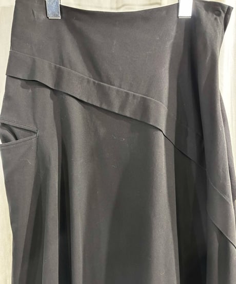 yohji yamamoto +NOIR デザインロングスカート（NQ-S07-002）