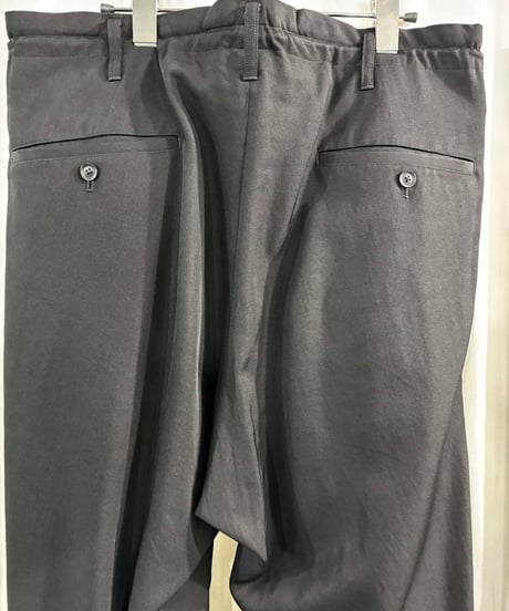 2020AW yohji yamamoto pour homme ウ－ルパンツ（HR-P20-100）