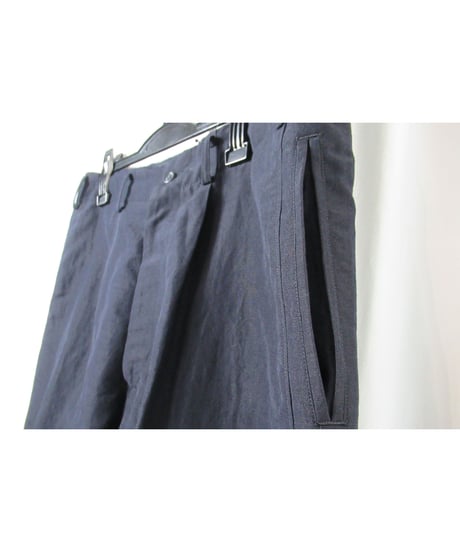 Y’s for men yohji yamamoto シンプルテーパードパンツ 紺 （MB-P10-104）