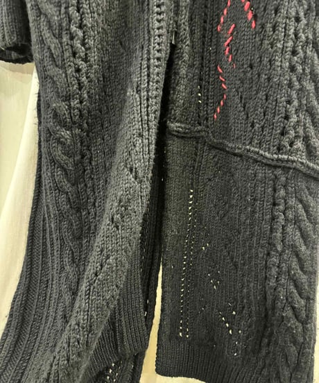 2019AW yohji yamamoto pour homme ロングニット（HC-K78-184）