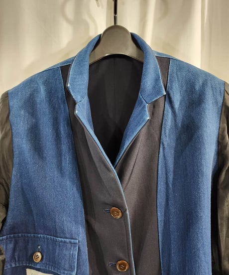 1996aw yohji yamamoto pour homme vintage リバーシブル アーマージャケット  (HG-J40-801)