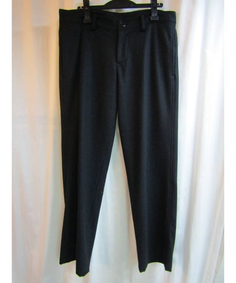 Y's yohji yamamoto フラノストレートシンプルパンツ YZ-P22-101