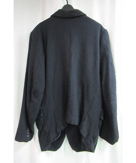 AD1994 COMME des GARCONS HOMME PLUS 縮絨 フロントジッパー 切替コーデュロイジャケット⑦ PJ-04003S