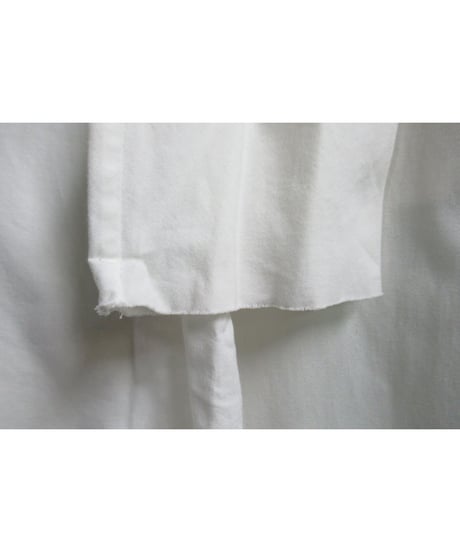 Y's yohji yamamoto 白 七分袖シンプルブラウス YC-B02-024