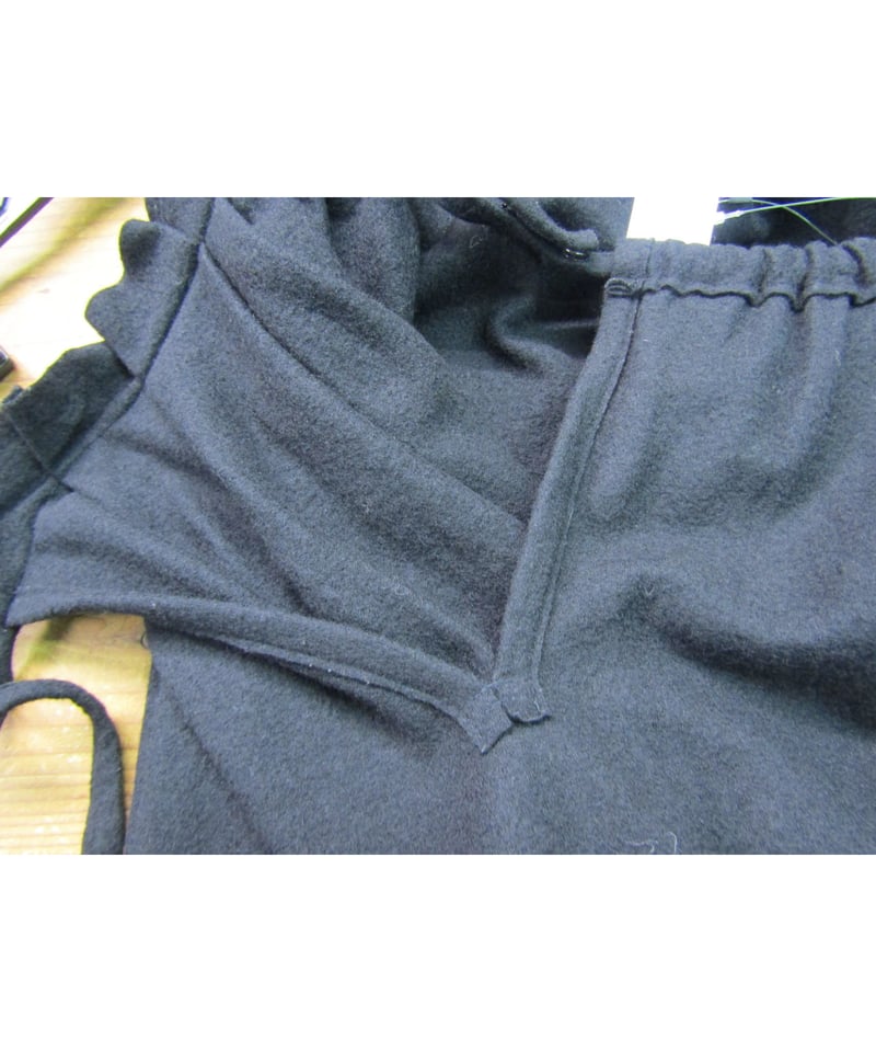 Y's yohji yamamoto 巻きスカート風デザインロングスカート YN-S16-95