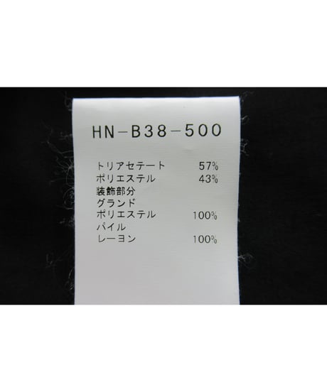 20ss yohji yamamoto pour homme チャイナ釦デザイン ロングブラウス（HN-B38-500）