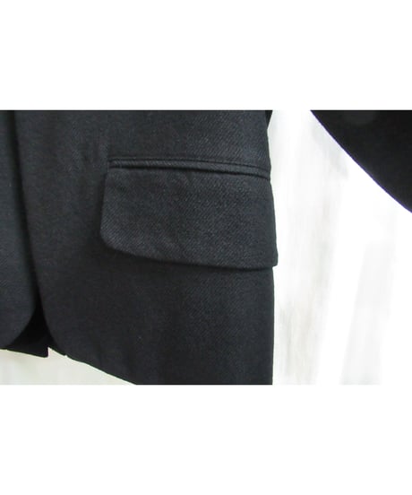 Y's yohji yamamoto 黒 変形襟デザインジャケット YX-J03-104