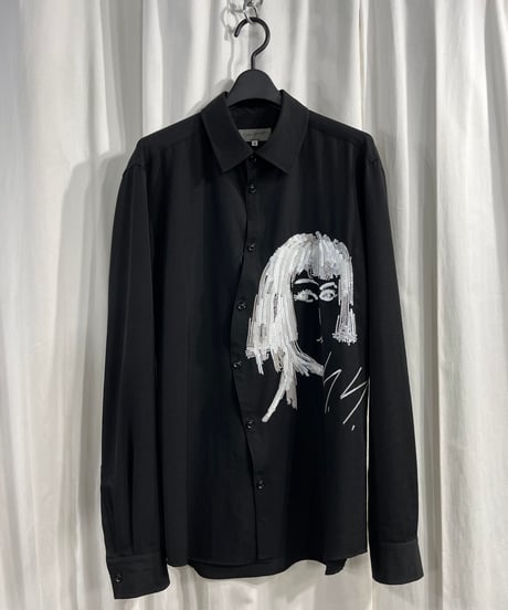 2016AW yohji yamamoto pour homme デザインブラウス（HR-B29-123）