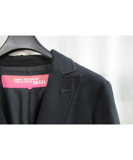 AD2005 JUNYA WATANABE COMME des GARCONS MAN 切りっぱなしデザインジャケット UP-J027
