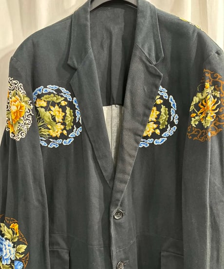 SAMPLE1点物 1966SS yohji yamamoto pour homme vintage 花と少年 ジャケット（J01-928-2A）