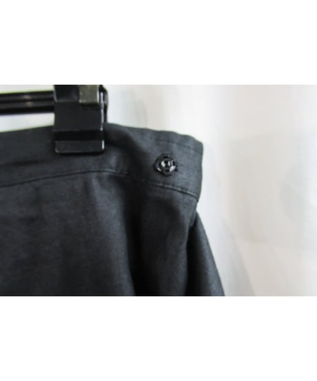 11ss yohji yamamoto femme 麻 スカート付きデザインパンツ FO-P19-305