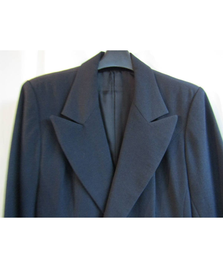 ヴィンテージ Yohji Yamamoto ピークドラペルジャケット 春夏 S ヴィンテージ Yohji Yamamoto ピークドラペルジャケット 春夏 S