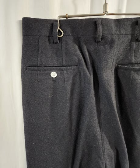 1997aw yohji yamamoto pour homme クロ テーパードパンツ (HI-P03-126)