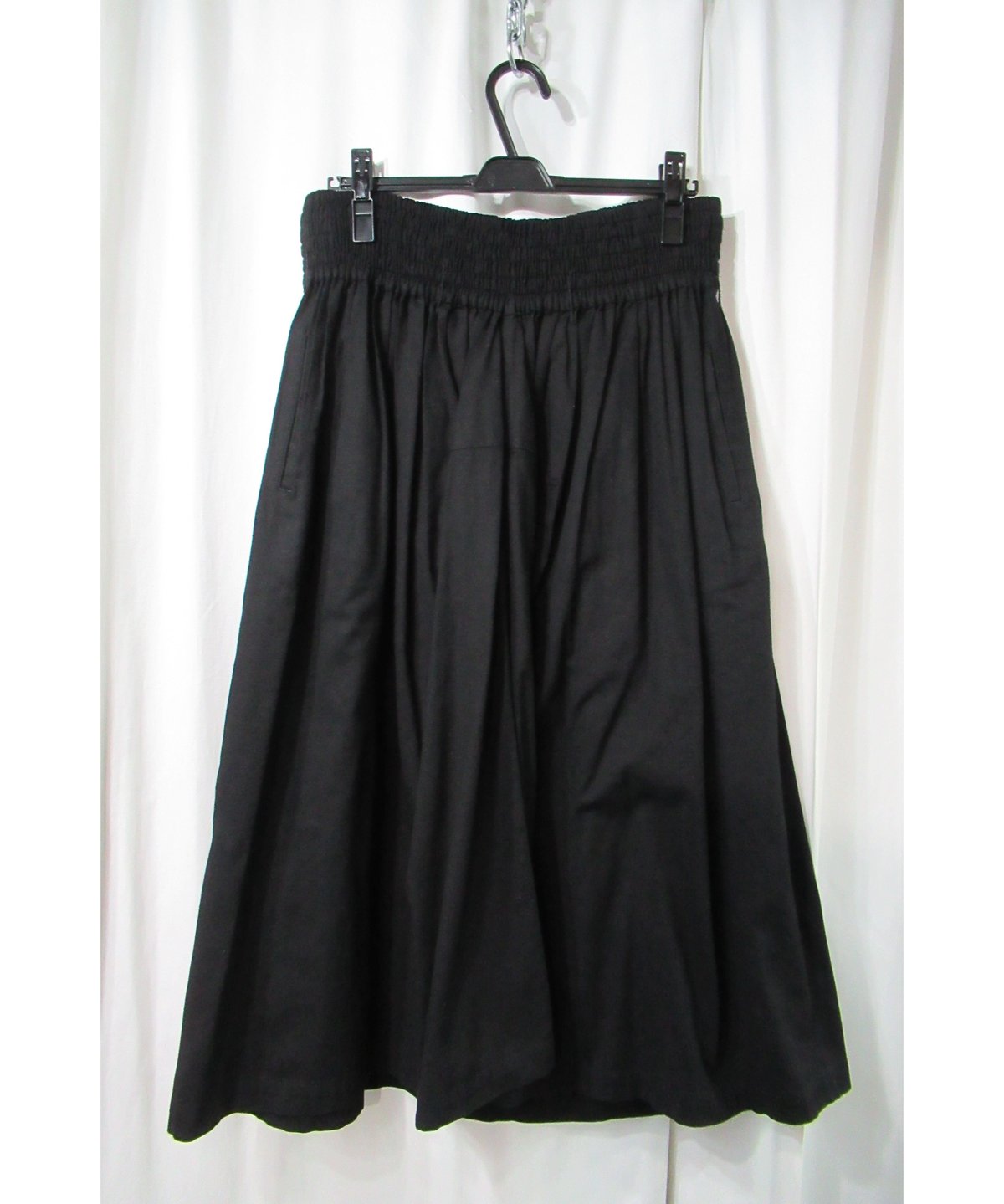 Y’s yohji yamamoto ウエストギャザー コットンフレアスカート fit=scale-down,w=1200