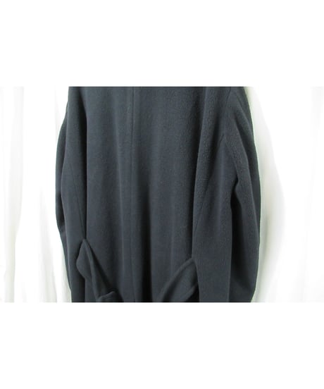 90's Y's yohji yamamoto vintage バックスリット ベルトデザイン シンプルロングコート（YX-C32-904）