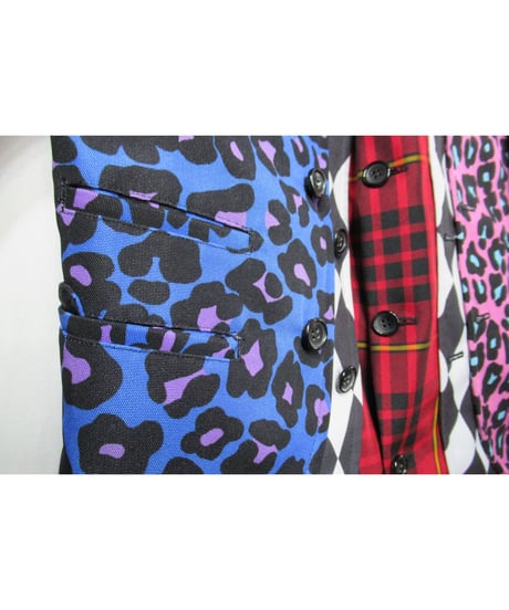 2020aw COMME des GARCONS HOMME PLUS プリント パッチワークデザインジャケット（PF-J007）