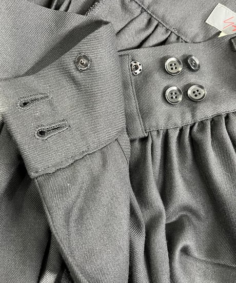 2011AW yohji yamamoto +NOIR デザインスカート（NP-S07-115）