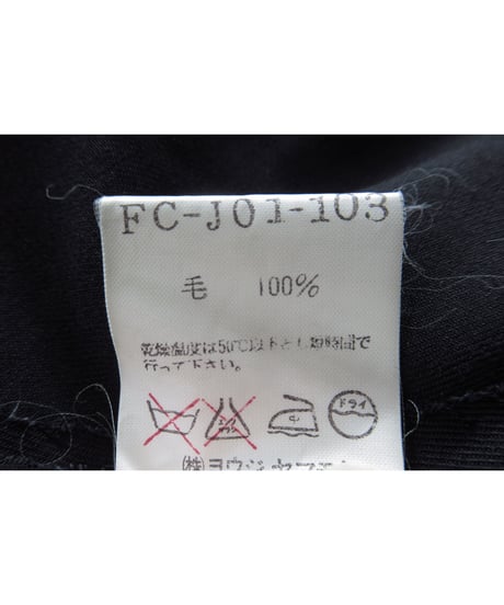 99ss yohji yamamoto femme vintage 切りっぱなしデザインジャケット(FC-J01-103)