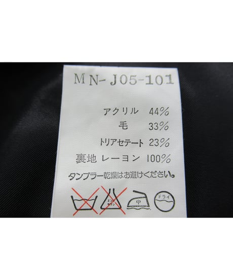 90’s Y’s for men yohji yamamoto vintage フラップポケットデザイン シンプルジャケット（MN-J05-101）
