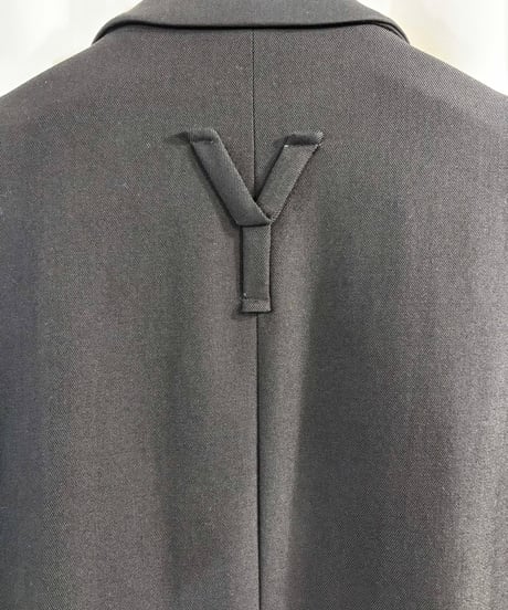 2004AW yohji yamamoto pour homme デザインロングジャケット（HJ-J54-300）