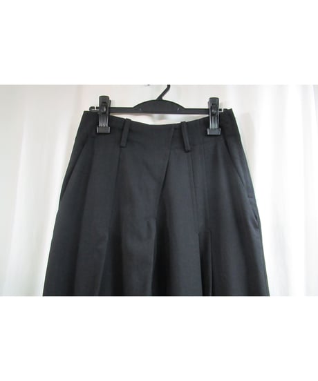 Y’s yohji yamamoto プリーツデザインワイドパンツ YP-P07-100