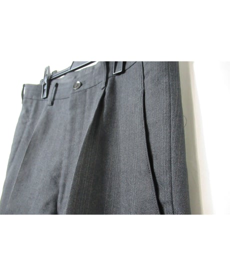99ss yohji yamamoto pour homme vintage ストライプ ファスナーデザインセットアップ（HC-J51-901）