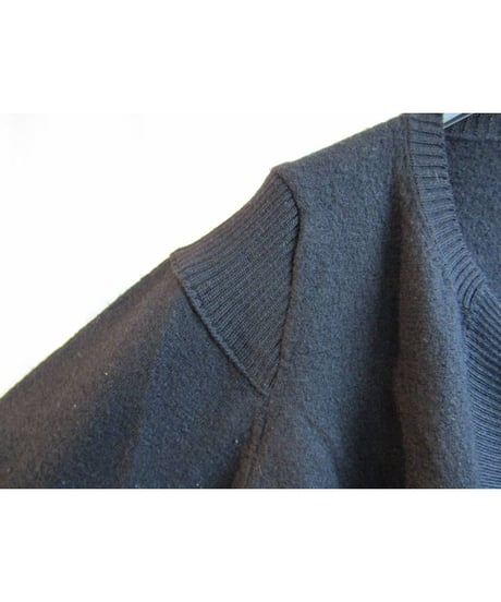 06aw yohji yamamoto femme ボタンレスニットカーディガン FB-K43-177